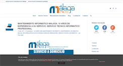 Desktop Screenshot of mantenimientoinformaticoenmalaga.com