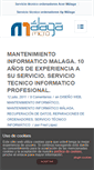 Mobile Screenshot of mantenimientoinformaticoenmalaga.com